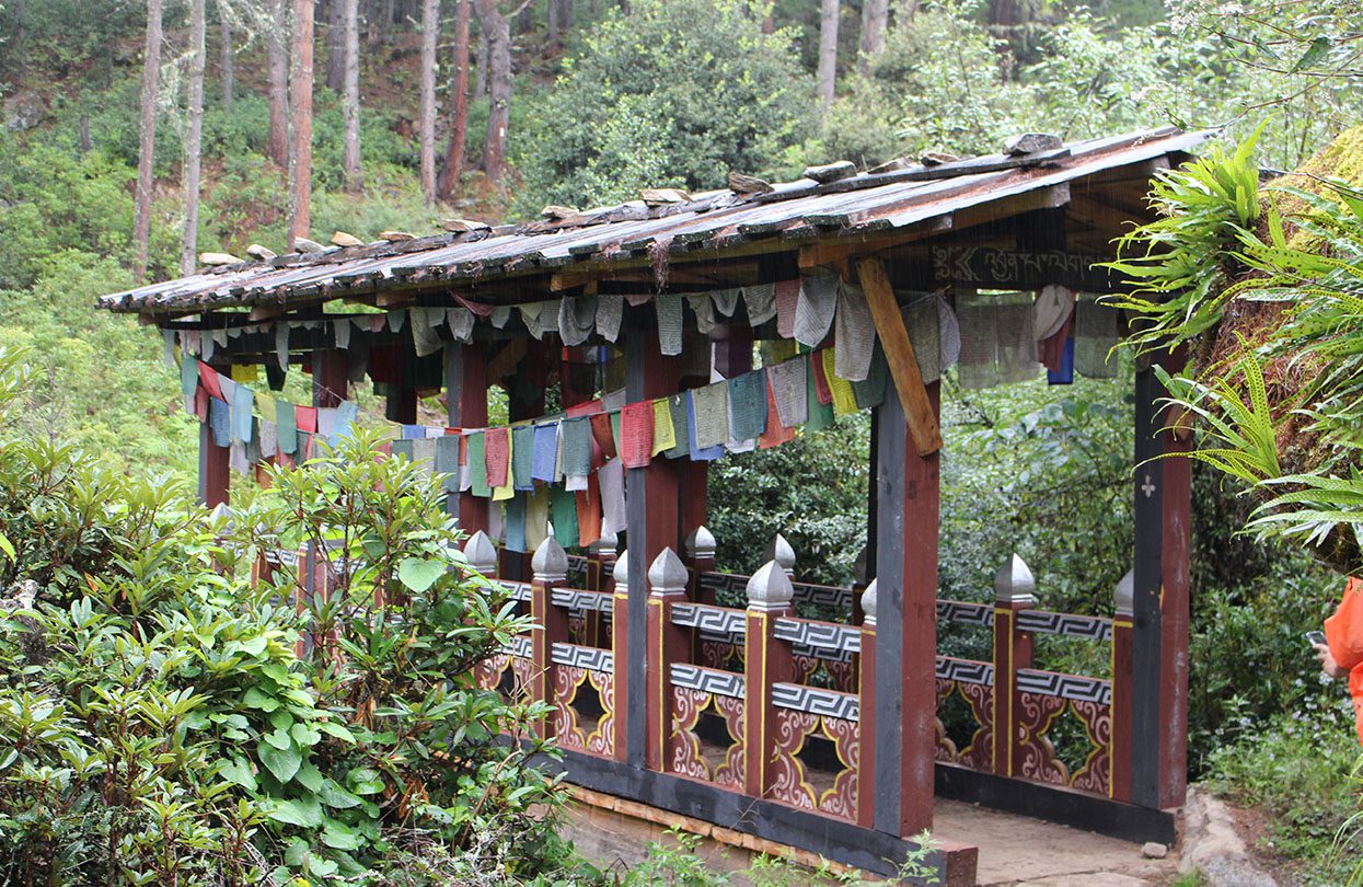 Most v Katsho, Haa, Trans Bhútán Trail
