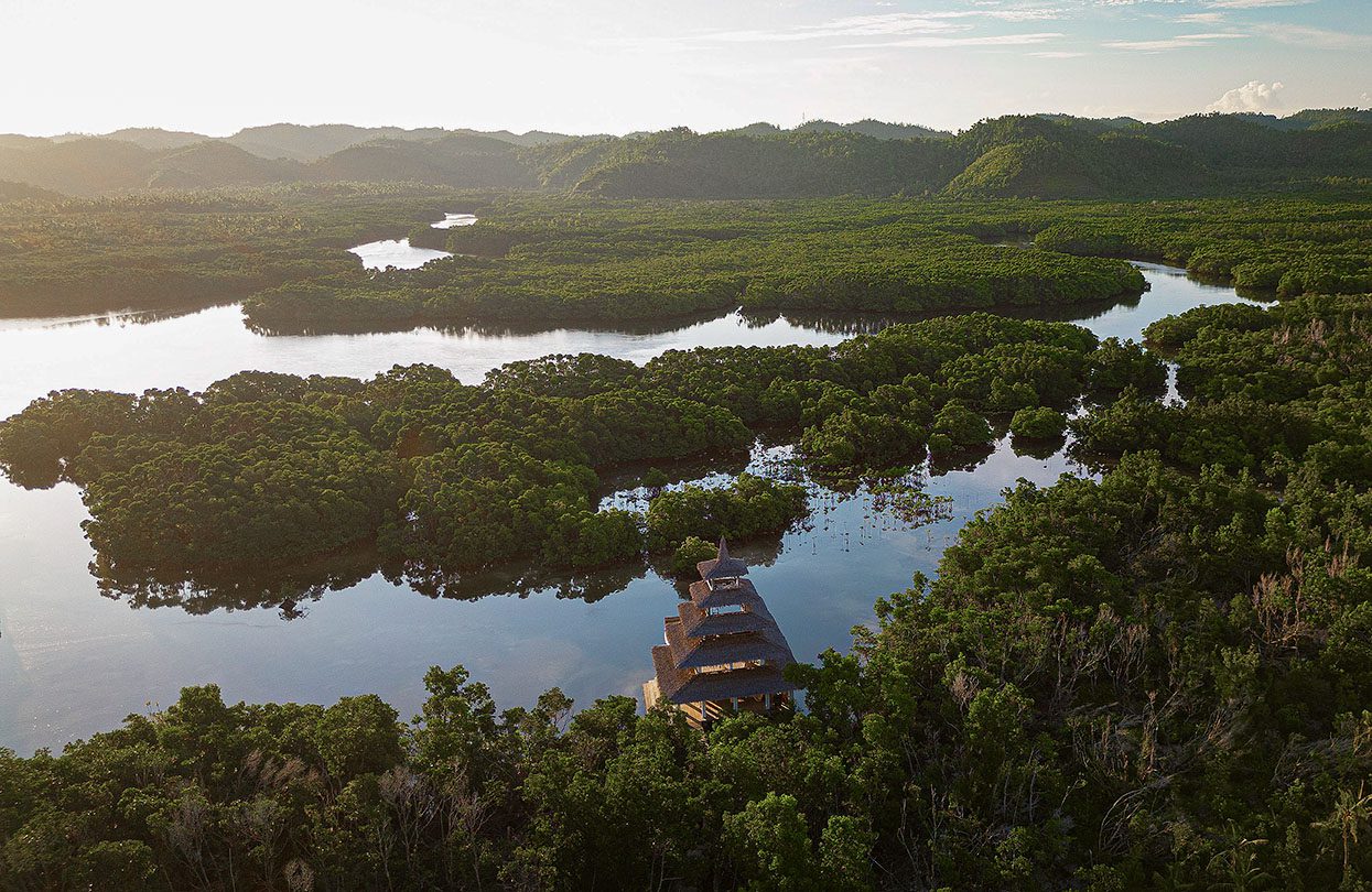 Nay Palad Hideaway - Pagoda mezi mangrovy, Filipíny