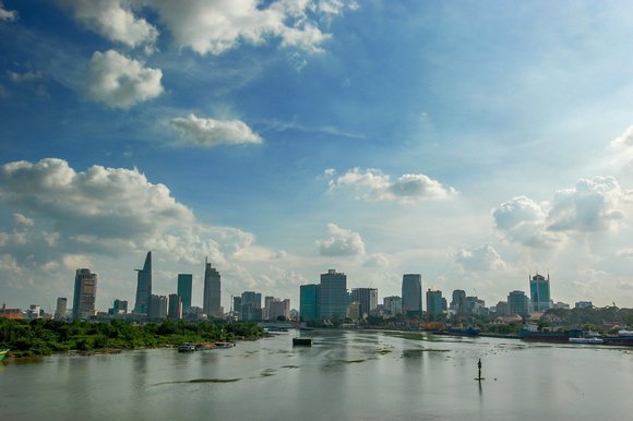 Panorama města Ho Chi Minh City