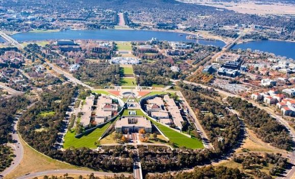 Canberra, hlavní město Austrálie