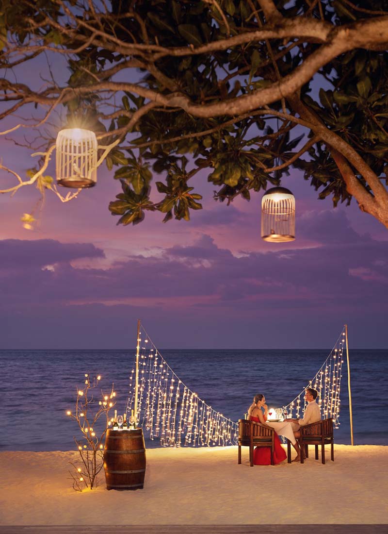 Luxusní večeře na atolu South Ari